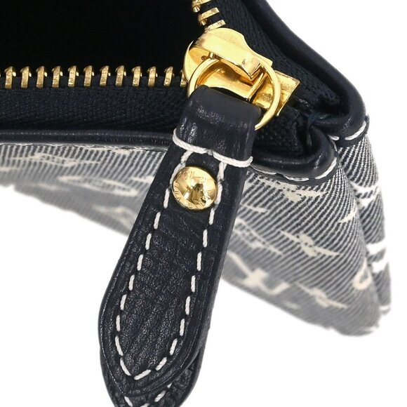 Louis Vuitton Navy Monogram Idylle Pochette Cles Coin Case - Picture 11 of 12